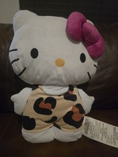 Sanrio lrg Hello Kitty Kids Bedding Plush Cuddle Decorative Pillow Buddy 17  