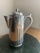 VINTAGE RARE ABCO STAINLESS STEEL COFFEE POT DELTA AIRLINES 1st Class 8 1/2&rdquo;