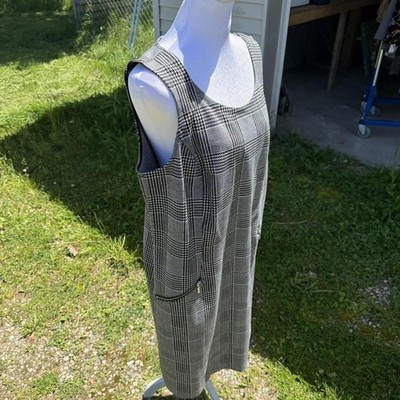Apt. 9 Women's Grey and Black Dress