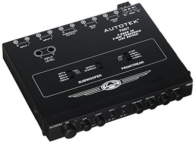 Autotek Model 7007 4-Band EQ / 9-Volt Line-Driver