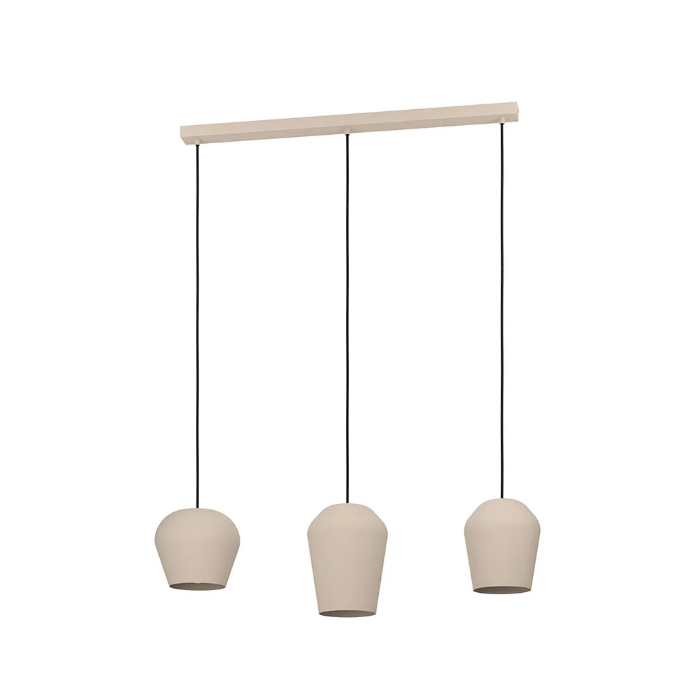 Eglo Beige Lampada A Sospensione, Luci A Sospensione (E27) - Immagine 2