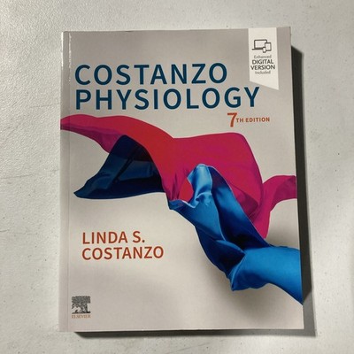 Costanzo Physiology 7th Edition by Linda S. Costanzo (2022, Paperback) VG+