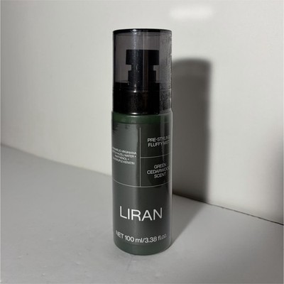 LIRAN Pre-Styling Keratin Hair Mist, Green Cedarwood Scent 3.38 fl oz