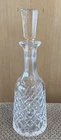VINTAGE WATERFORD ALANA 13.25" CRYSTAL WINE DECANTER W STOPPER