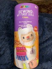 My First Sewing Kit for Beginner Ages 6  Premium Plush Llama  New