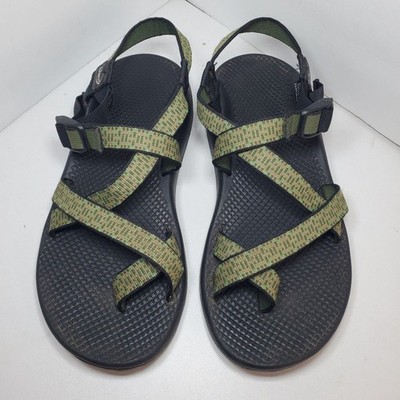 Chaco Z/2 Classic Sandals Women Size 9 Green/Black Water Sports Hiking Shoes