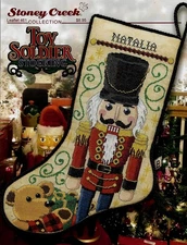 Toy Soldier Stocking LFT461 by Stoney Creek cross stitch pattern