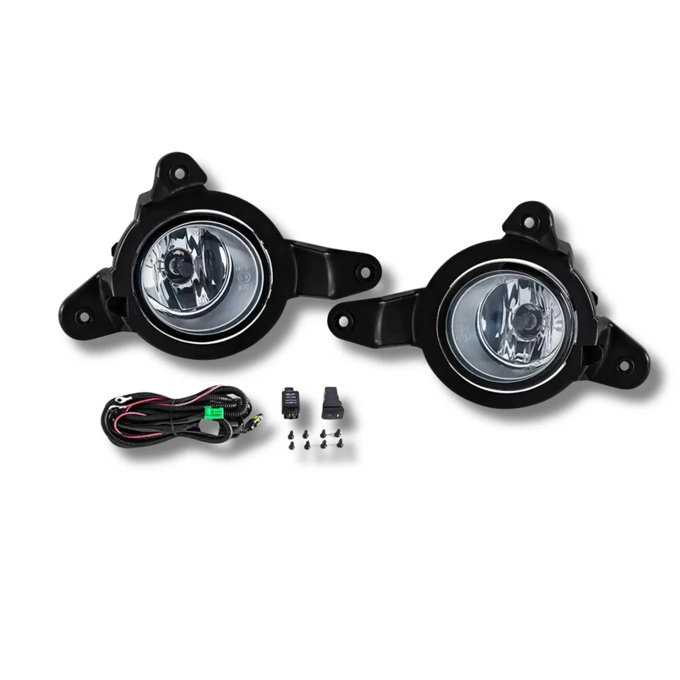 适用于 2018 - 2019 年丰田 C-HR CHR 透明雾灯 + 开关线套件左 + 右 — 第 2/4 张图片