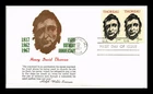 Dr Jim Stamps Henry David Thoreau 5c Pair First Day Cover Khol Kraft Cachet