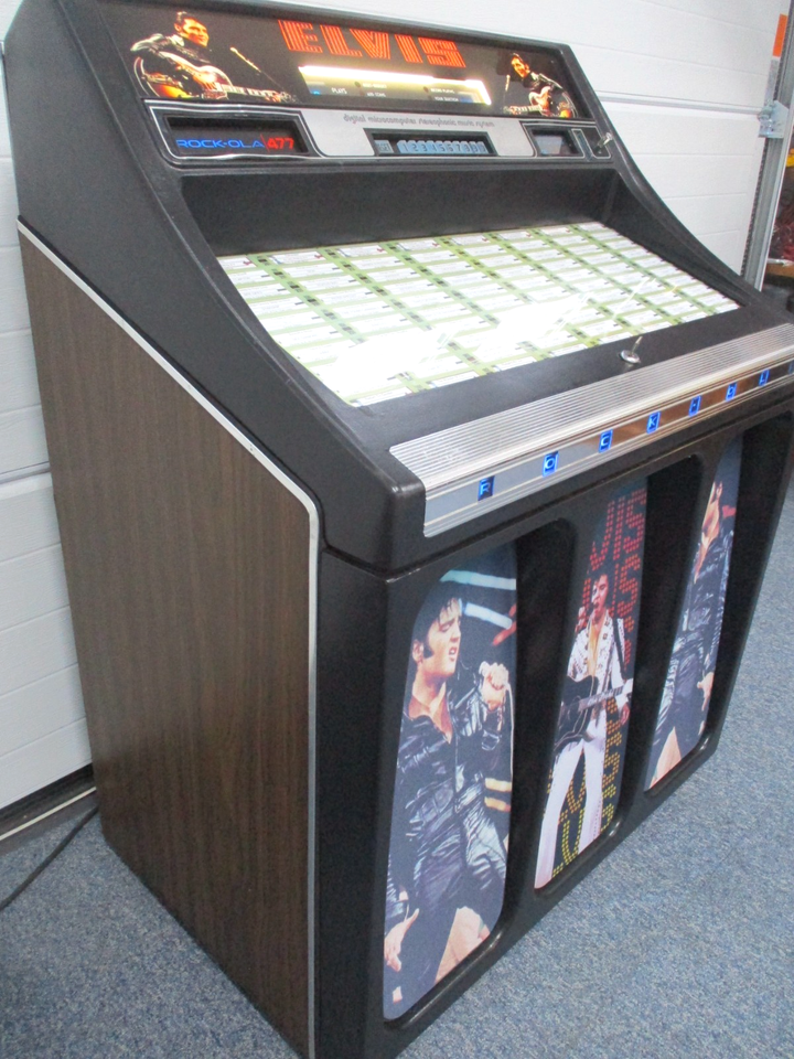 Rock-Ola 477 Max Jukebox 'Elvis Presley' Excellent Condition ...
