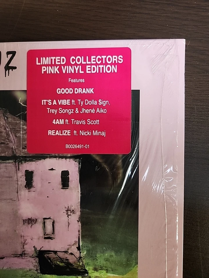 2 Chainz Pretty Girls Like Trap Music Limited Pink Colored Vinyl Records #4822 - Image 4 of 4