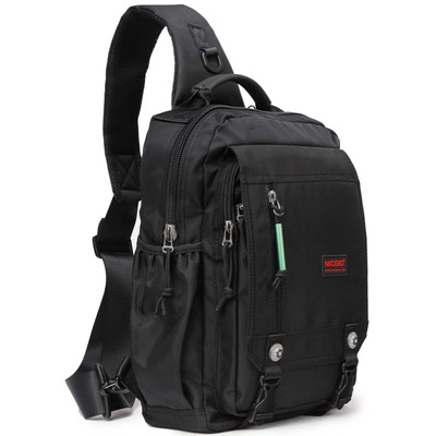 Sling Bags Chest Shoulder Backpacks, 13.3'' Laptop Backpack Crossbody Messeng...