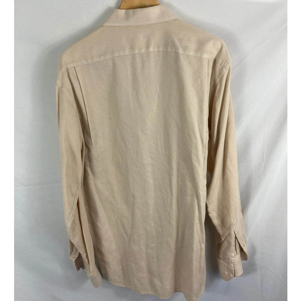 Camisa de manga larga con botones blanca tostada Bachrach para hombre talla 16,5 36/37 Foto 4 de 4