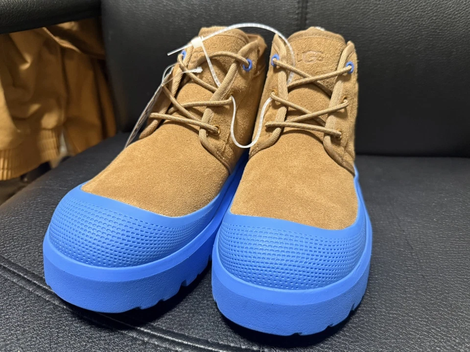 Botas híbridas UGG Neumel Weather azul castaño para hombre talla 7 nuevas sin caja venta al por menor $190 Foto 3 de 4