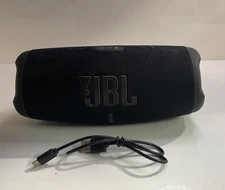 JBL Charge 5 Wi-Fi Bluetooth Portable Speaker Black Genuine Pre Owned