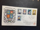 Netherlands 1960 FDC 1st day Cover to Israel Kinderzegels