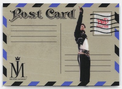 2025 Keepsake Michael Jackson Postcard # Michael Jackson