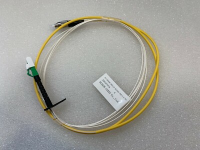 Lot (2pcs) LC/APC - FC/UPC SM Single Mode 2m, 0.9mm Patch Cord, Low IL, NEW!
