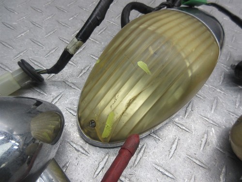 2005 05-08 Kawasaki Vulcan 1600 Mean Streak VN1600 Turn Signal Brake Tail Light - Picture 11 of 13