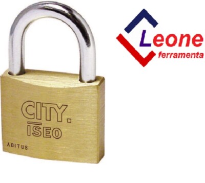 Lucchetto In Acciaio Temprato - Diverse Misure Disponibili - Sicurezza Per Cancelli, Armadietti E Box