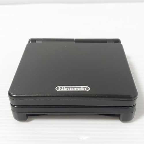 Nintendo Gameboy Advance SP Console Nera AGS-001 con carica batteria Giappone - Foto 7 di 13