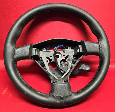 2005 2006 Saab 9-2x Steering Wheel Black Leather w/ Cruise 32010144