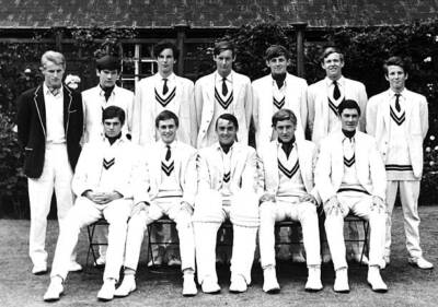 The Harrow School team group 1969 Old Cricket Photo