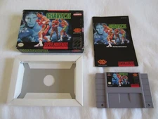 Chavez Boxing II (SNES) Super Nintendo CIB Complete Box 1994 ASC RARE