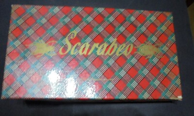 SCARABEO - Scrabble - Alte Version Red Box - Spieleverlag 1963