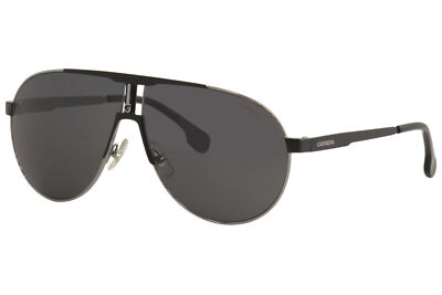 Carrera Men's 1005/S 1005S TI7IR Ruthenium/Matte Black Pilot Sunglasses 66mm