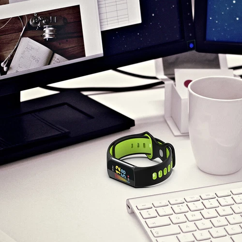 Correa de repuesto deportiva de silicona para Fitbit Charge 5 6 - Imagen 4 de 32