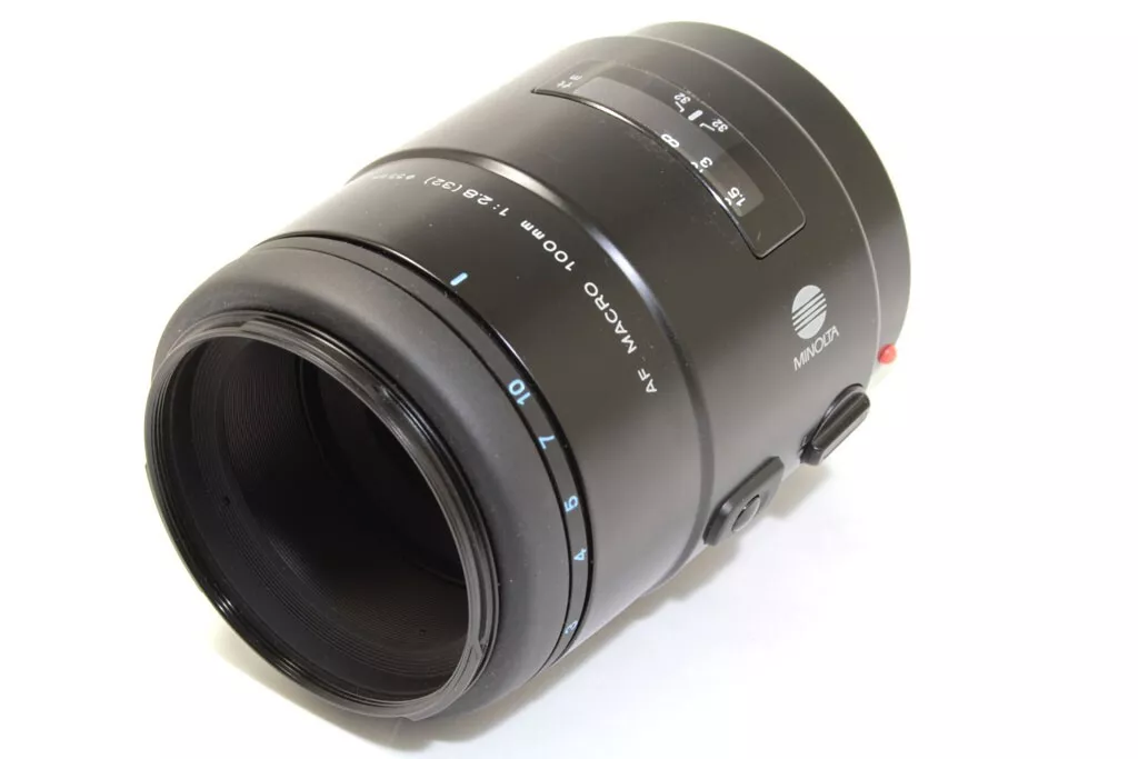 Minolta AF 100 mm f/2.8 Macro New Lens **Very Good** Condition | eBay