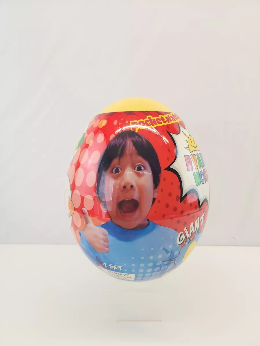 Ryan's world giant mystery egg yellow 2025