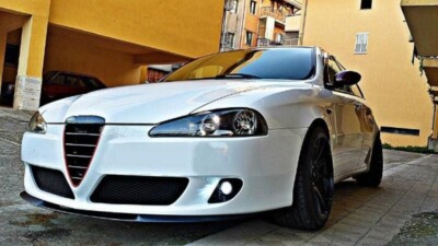 For Alfa Romeo 147 Cupra R Front Bumper Splitter Front Bumper Lip