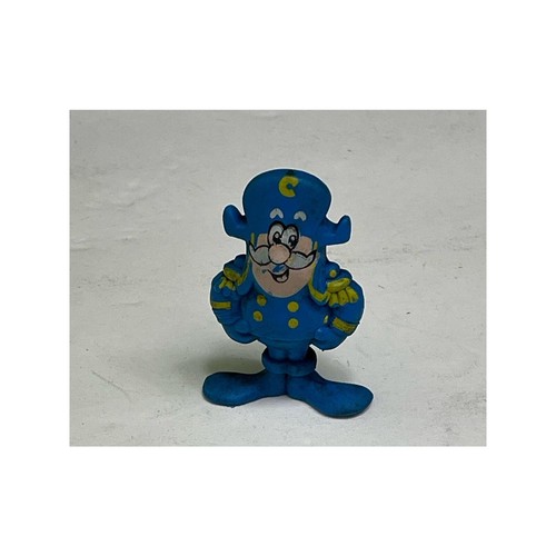 Vintage 1980's Quaker Oats Captain Cap'n Crunch Cereal 2" PVC Figure - Picture 5 of 5