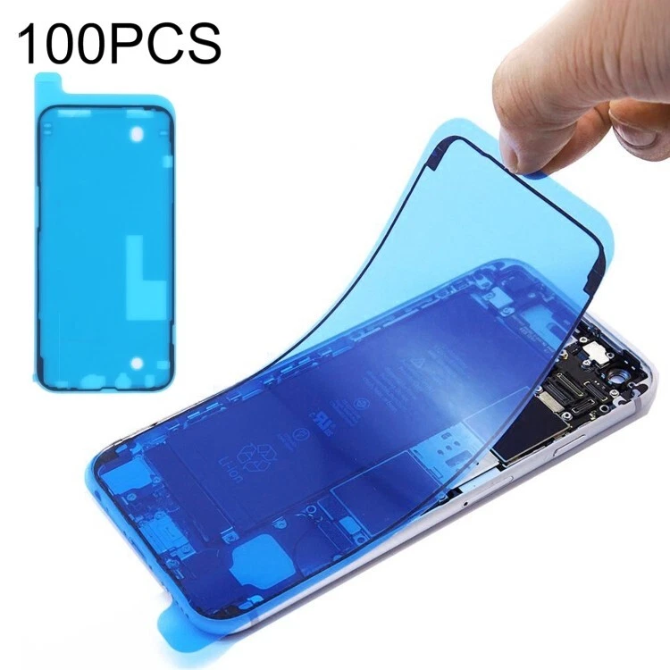 100 pegatinas adhesivas impermeables con bisel de marco LCD para iPhone 13 Pr... - Imagen 1 de 1