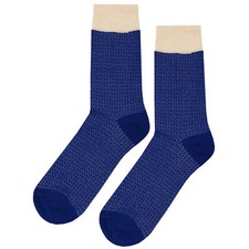NWT Blue Filter Dress Socks Novelty Men 8-12 Crazy Fun Sockfly