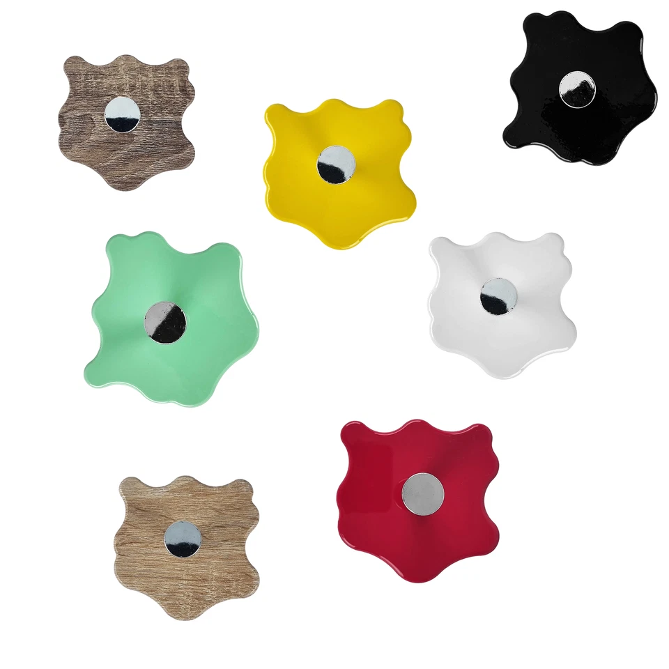 Hakenleiste Garderobenhaken Wandhaken Kleiderhaken Wandgarderobe Holz Metall MDF - Bild 2 von 4