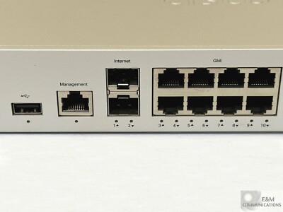 MX250-HW CISCO MERAKI CLOUD MANAGED SECURITY SDWAN APPLIANCE 600