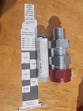 New Eaton TMCX3112 Terminator Cable Fitting, Size 1" Sealing Compound Exp-7/25
