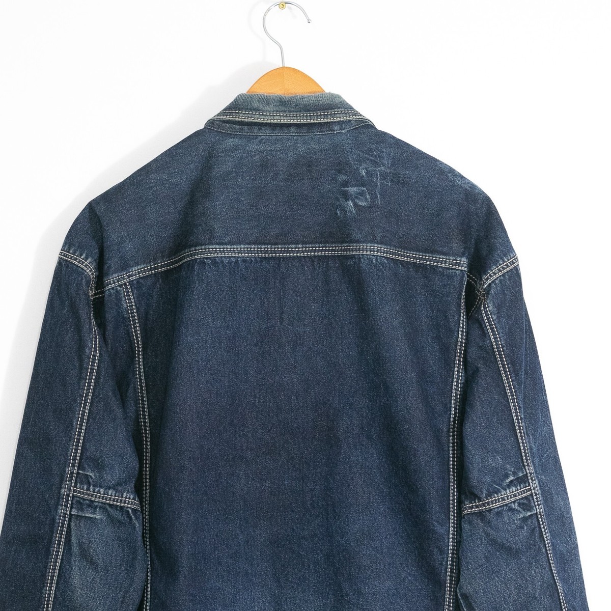 Vintage Pelle Pelle Jean Jacket Mens 2XL Distressed Denim Vintage Pelle Pelle Jean Jacket Mens 2XL Distressed Denim