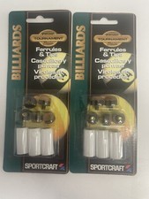 (2) Sportcraft Ferrules & Tips Brand New