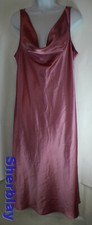 Women's Private Luxury Nightgown 100 Polyester Night Wear Pink Medium