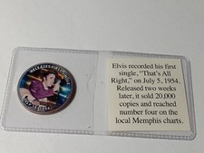 Elvis Presley Colorized Half Dollar Releases First Single