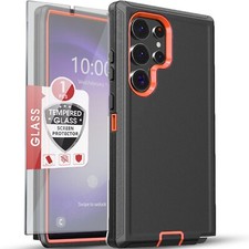 Case Phone Cover Rugged Heavy Duty for Samsung Galaxy S25 S24 S23 S22 S21 S20 FE