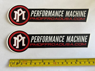 2 PM PERFORMANCE MACHINE OFFROAD decals stickers racing utv sandsports baggers
