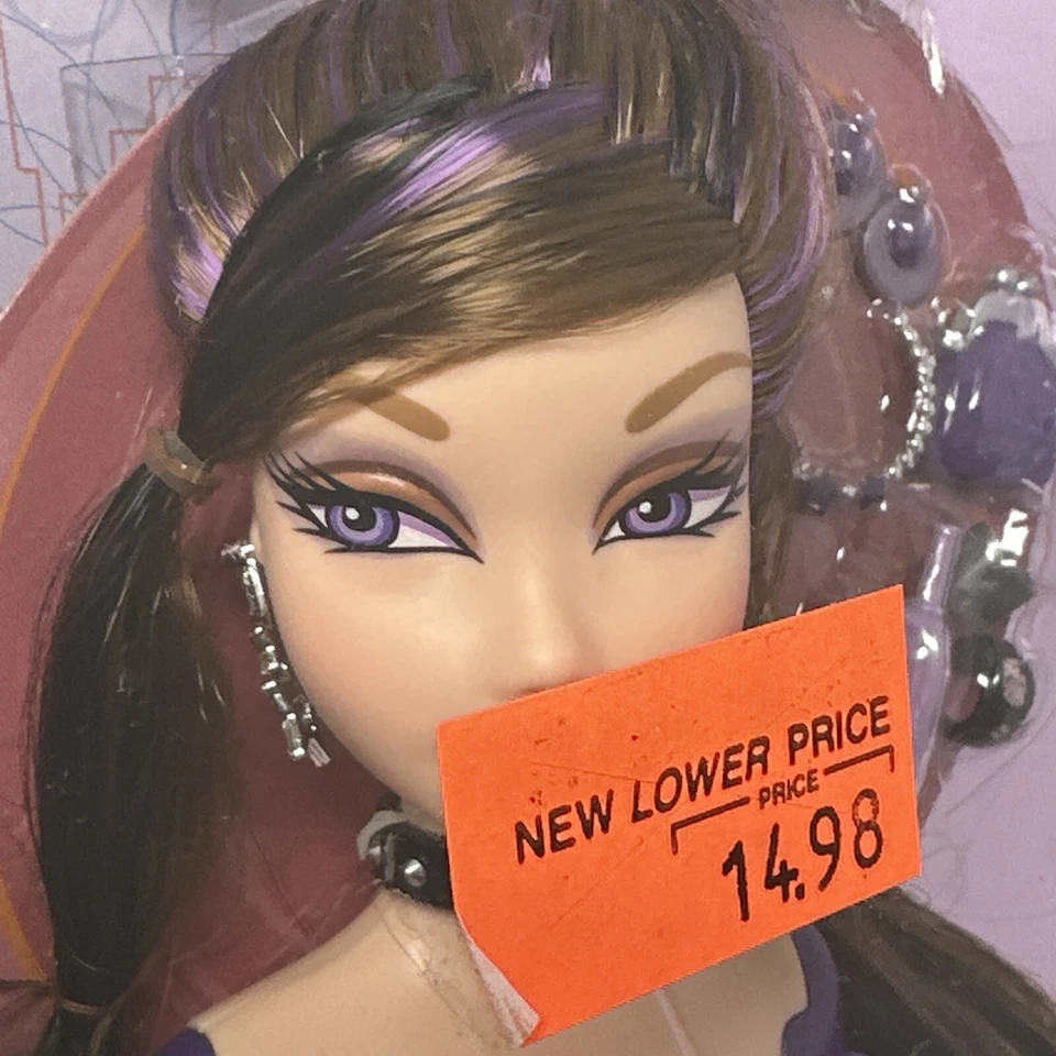 Boneca Barbie My Scene Swappin' Style NoLee lacrada nova na caixa super rara 240 looks - Imagem 4 de 4