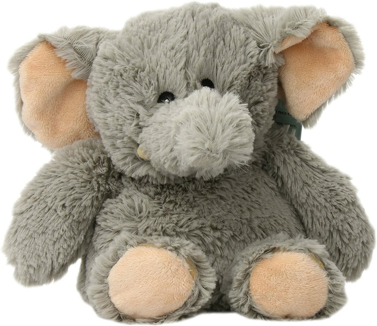 Warmies Fluffy Elephant Microwaveable Toy Lavender Scented Gift for  Children