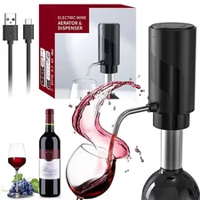 Electric Wine Opener Automatic Wine Aerator Pourer Wine Decanter Dispenser Tool