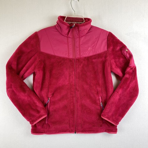 Nike, Nike ACG Vintage Jacket Fleece Full Zip Jacket Fuscia Pink Women's Large